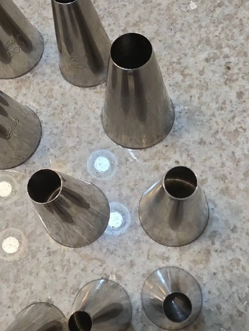 Stainless Steel Pastry Tubes - Blue Label
